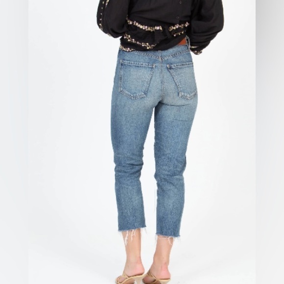 Citizens of Humanity Liya High Rise Classic Fit Crop Jeans - Picture 3 of 15